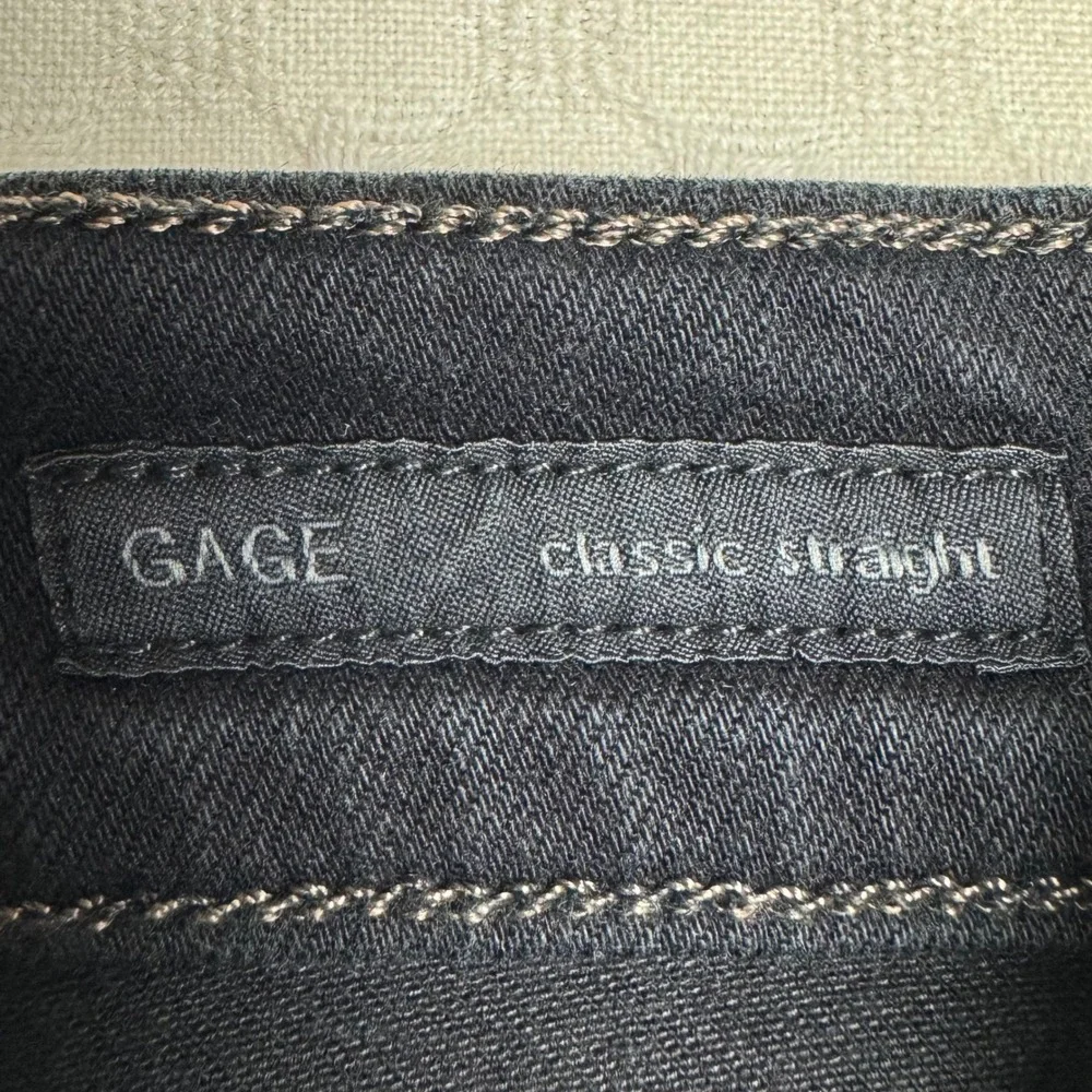Citizens of Humanity Gage Classic Straight Jeans Men 36 (35x34) Black USA Luxury